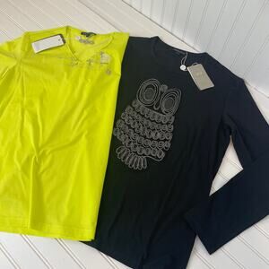 NWT Manhattan Republic Men’s T-Shirt & Beaded Owl Long Sleeve Shirt Size L